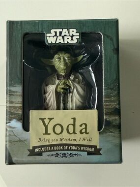 Star Wars Yoda “Bring You Wisdom, I Will” Collectable Box Set with Book
